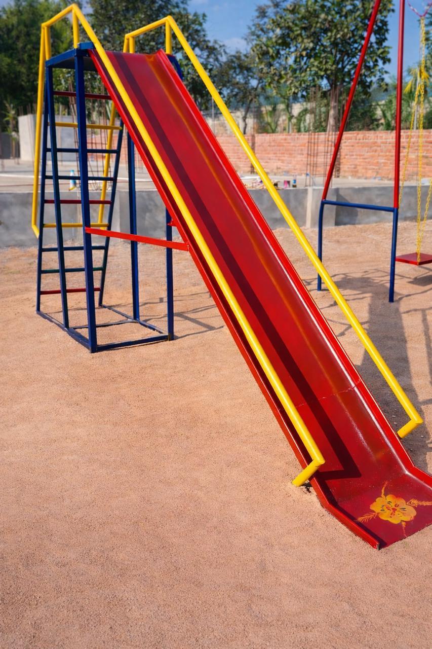 Kids' play area at Nature's Lap Resort